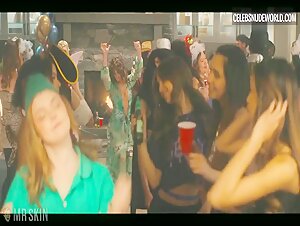 Mika Abdalla flaunts her cleavage while dancing in a sultry scene from Off Campus (2026).