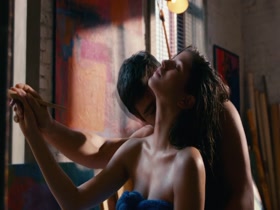 Anna Chipovskaya appears completely nude in a revealing scene from the 2016 Russian drama Chistoe Iskusstvo.