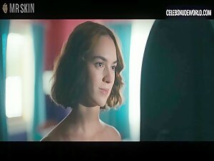 Alicia Falcó teases in sheer underwear with a revealing butt shot in The Map of Longing (2026).