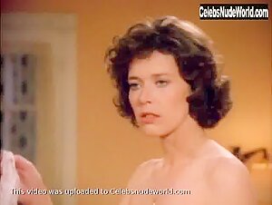 Sylvia Kristel appears nude in an intimate bedroom scene from Private Lessons (1981).
