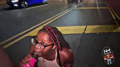 Crazy bitch made a promise to suck my dick on the London road