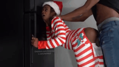 This is what being on the naughty list gets you with that special Christmas nighty