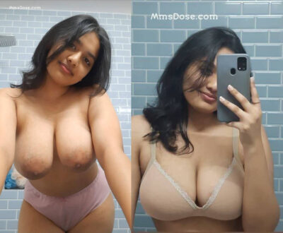 Thick Desi NRI OnlyFans model 1 takes POV doggy, huge ass clapping back on dick