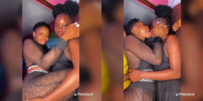 Blackchully with her lesbian partner