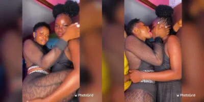 Blackchully with her lesbian partner