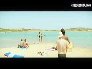Elli Tringou and Hara Kotsali Beach Scene in Suntan (2016)