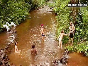 Vimala Pons appears fully nude in a distant CMNF scene from The Law of the Jungle (2016)