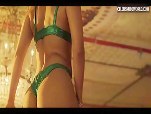 Ángela Cano looks incredibly hot in her sexy underwear during a steamy scene from Delirium (2025)