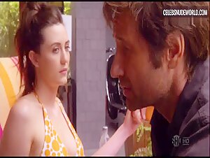 Madeline Zima looks smoking hot in a skimpy bikini during a seductive scene from Californication (2007-2014)