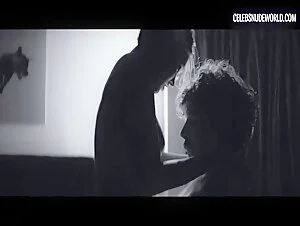 Alexia Rasmussen Silhouette Kiss Scene in Creative Control (2016)