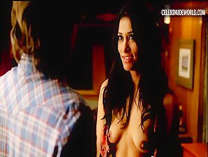 Janina Gavankar bares her breasts in a seductive nude scene from True Blood (2008-2014)