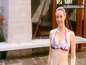 Madeline Zima looks smoking hot in a sexy bikini scene from Californication (2007-2014)