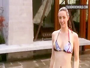 Madeline Zima looks smoking hot in a sexy bikini scene from Californication (2007-2014)