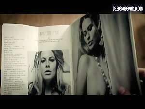 Chloe Hayward bares her breasts in a seductive magazine scene from Neil Gaiman’s Likely Stories (2016)