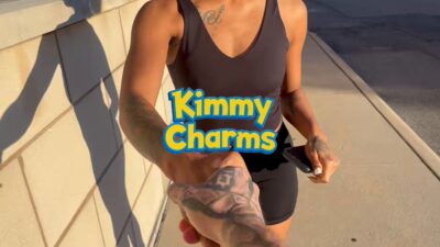 Kimmy Charms gets Xtra Workout from a random stranger who commend her for putting in the work to stay fit he followed her home and fucked her crazy