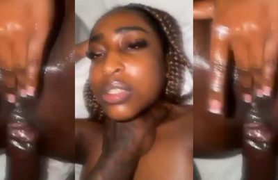 Tanzanian musician Harmonize’s Explicit Video Vixen Kianna properly oiled and fucked missionary in the ass hole